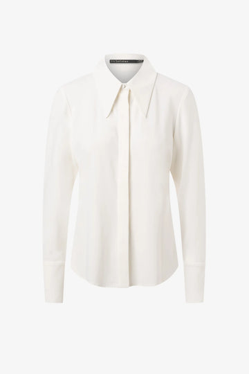 Buy ivory Iris Setlakwe Matte Jersey Shirt