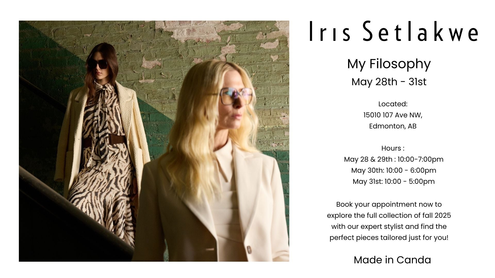 Iris Setlawkwe Pop-Up Trunk Show
