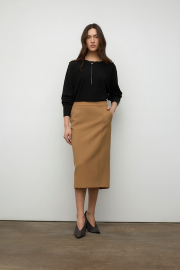 Iris Setlakwe Merino Blend VNeck Sweater Button Detail