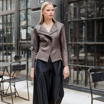 Clara Sunwoo Liquid Leather ™ Signature Jacket