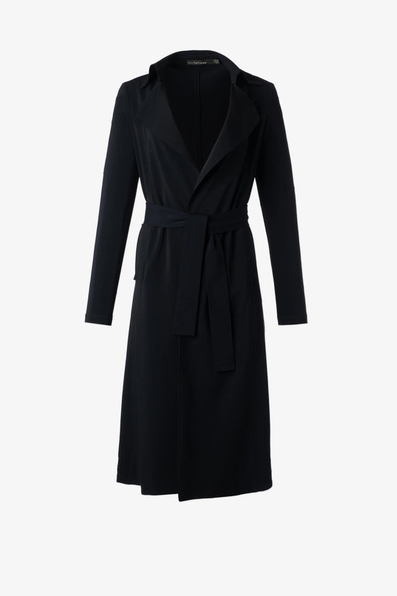 Iris Setlakwe Matte Jersey Trench Coat