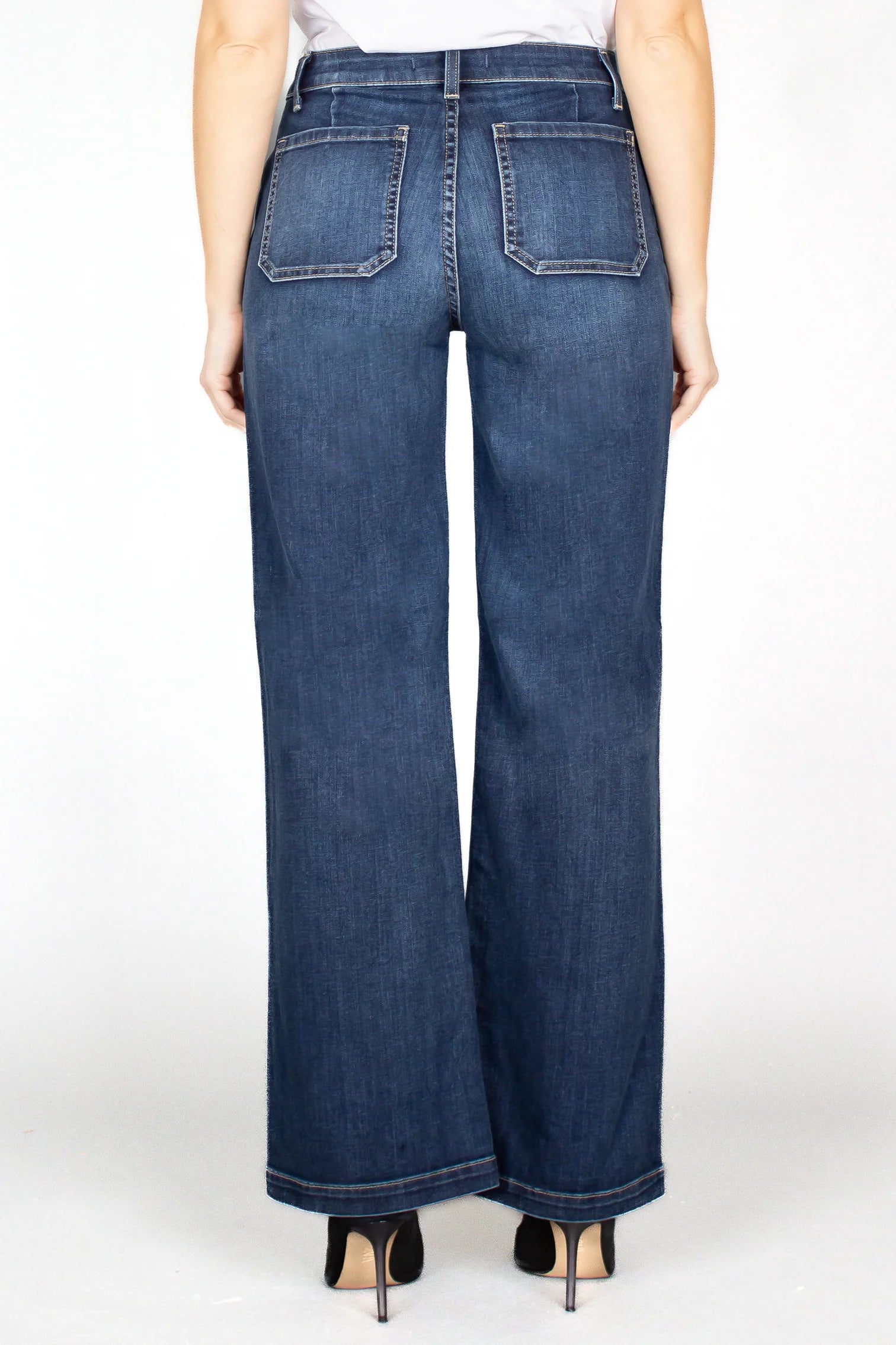 Fidelity Joni Fashion Wide Denim