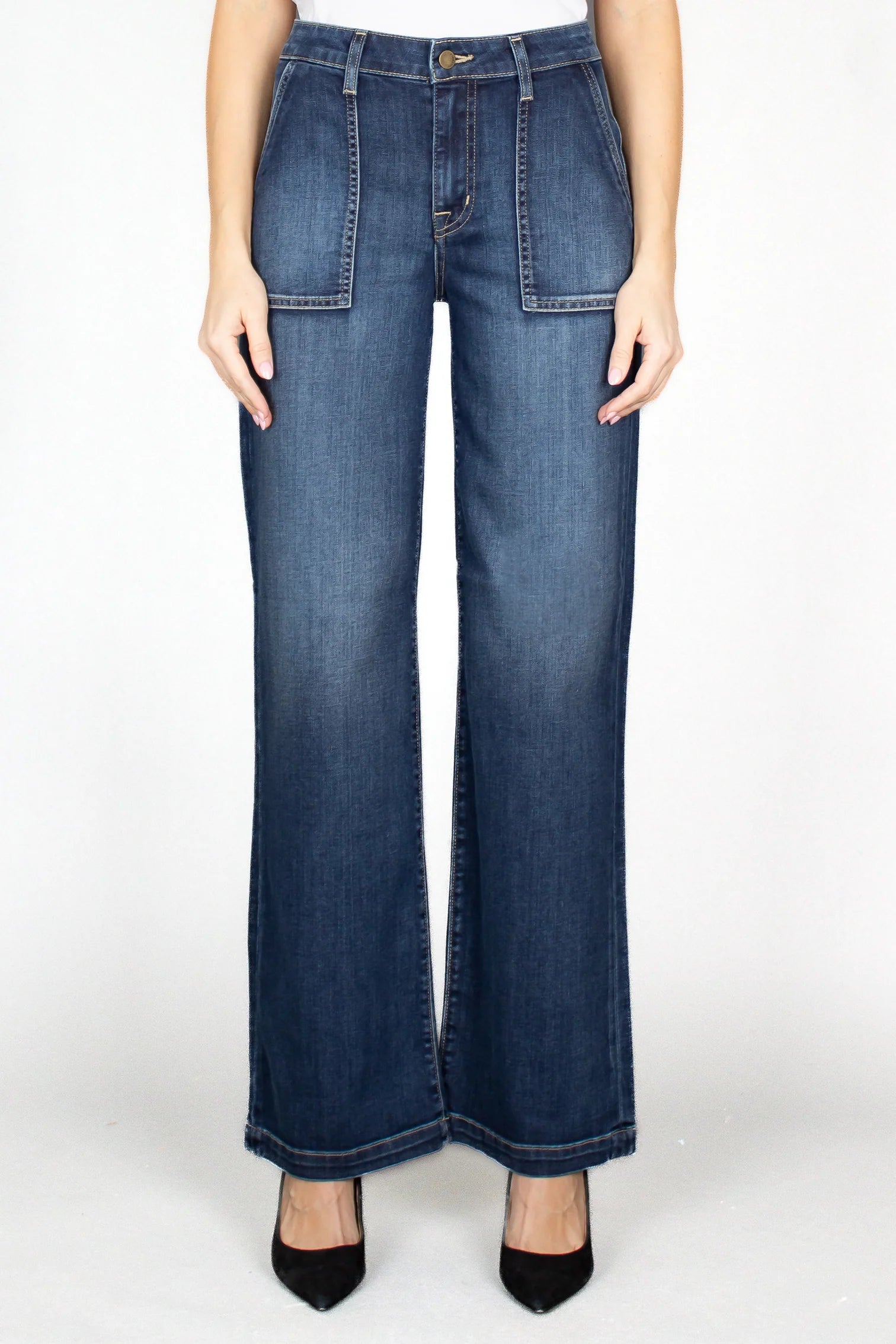 Fidelity Joni Fashion Wide Denim