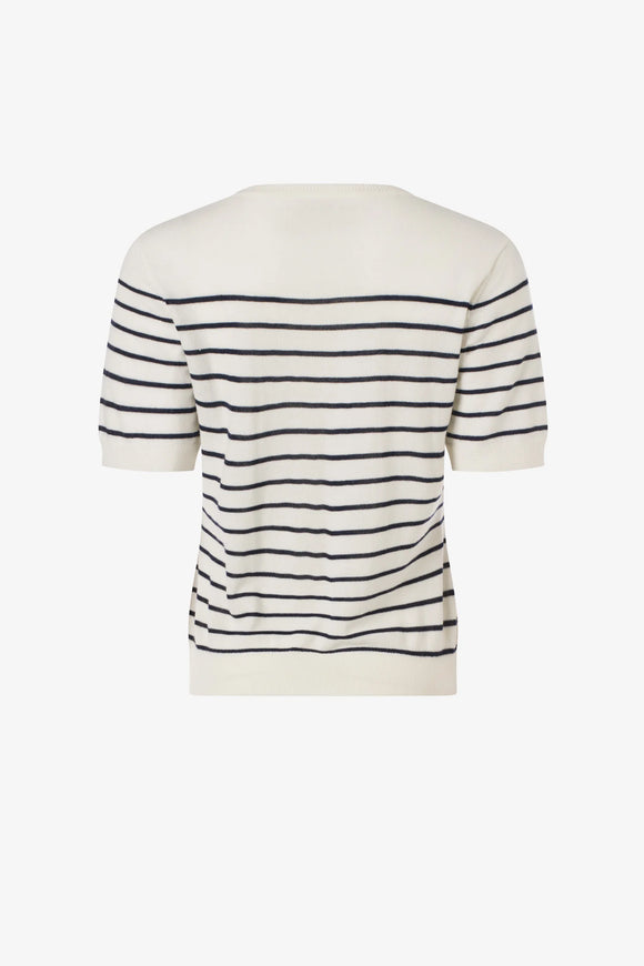 Iris Setlakwe Merino Blend Striped Tshirt