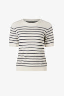 Iris Setlakwe Merino Blend Striped Tshirt-2
