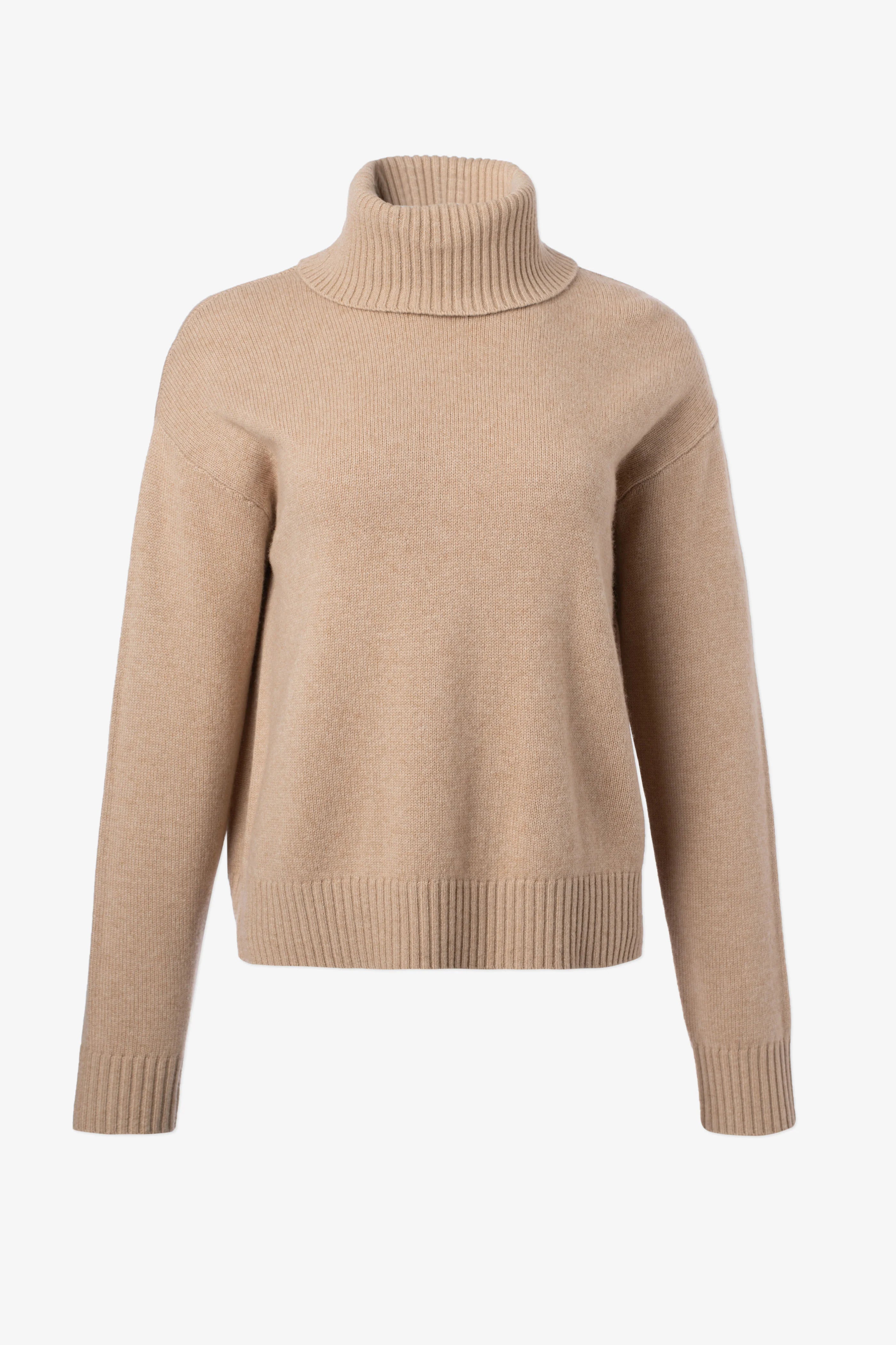 Iris Setlakwe Turtleneck Boxy Crop Sweater