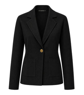 Iris Setlakwe Milano One Button Knit Jacket