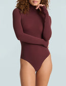 Commando Ballet Long Sleeve Turtleneck Bodysuit-10