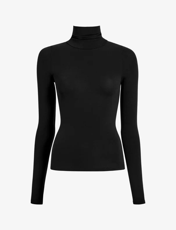 Buy black Commando Ballet Long Sleeve Turtleneck Top