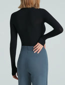Commando Ballet Long Sleeve Turtleneck Top-2