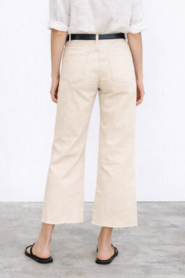 Fidelity Katie Crop Flare  - Tan - 0
