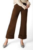 Fidelity Kelli Cuff Women's Denim Twill-1