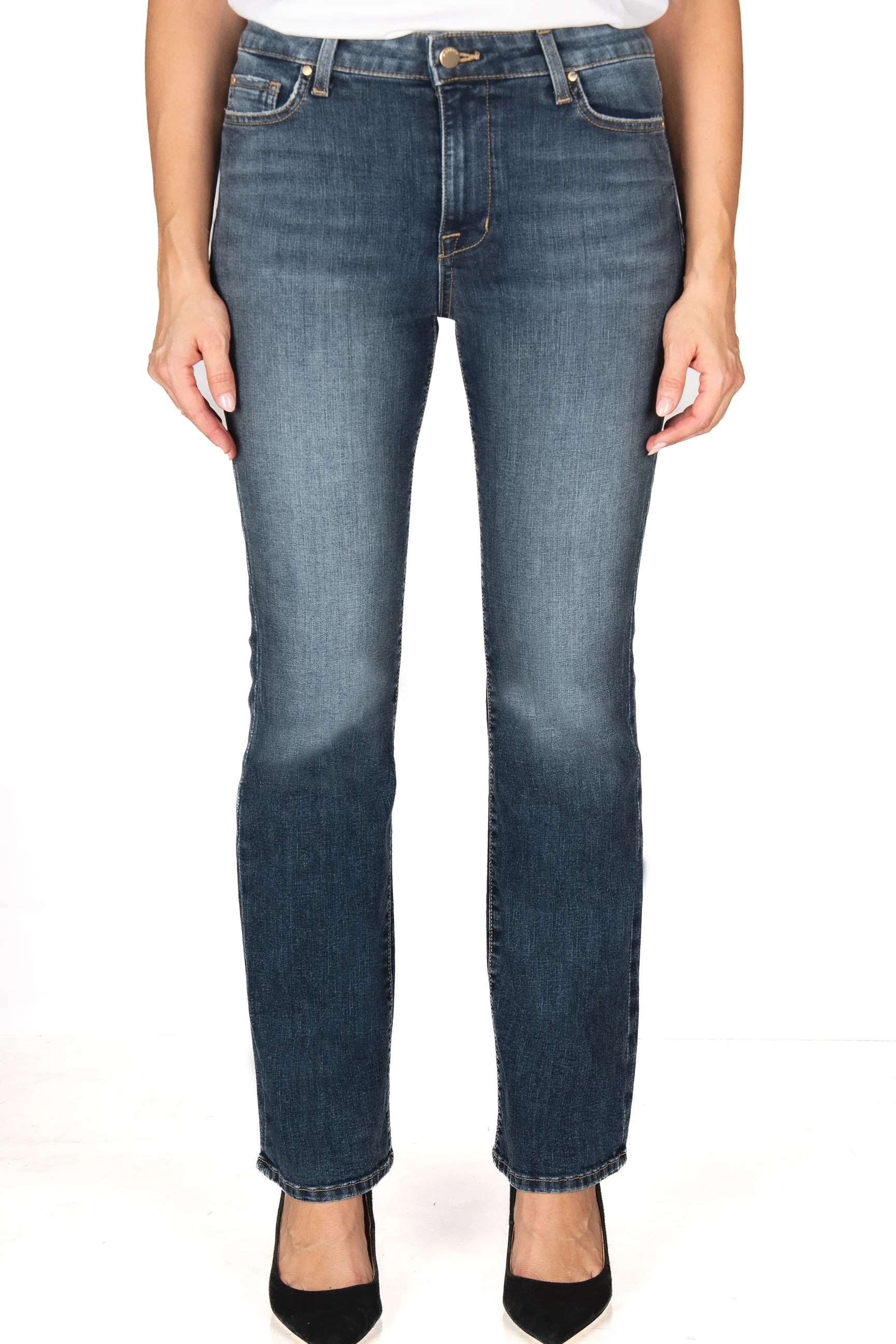 Fidelity Lily High Rise Skinny Bootcut