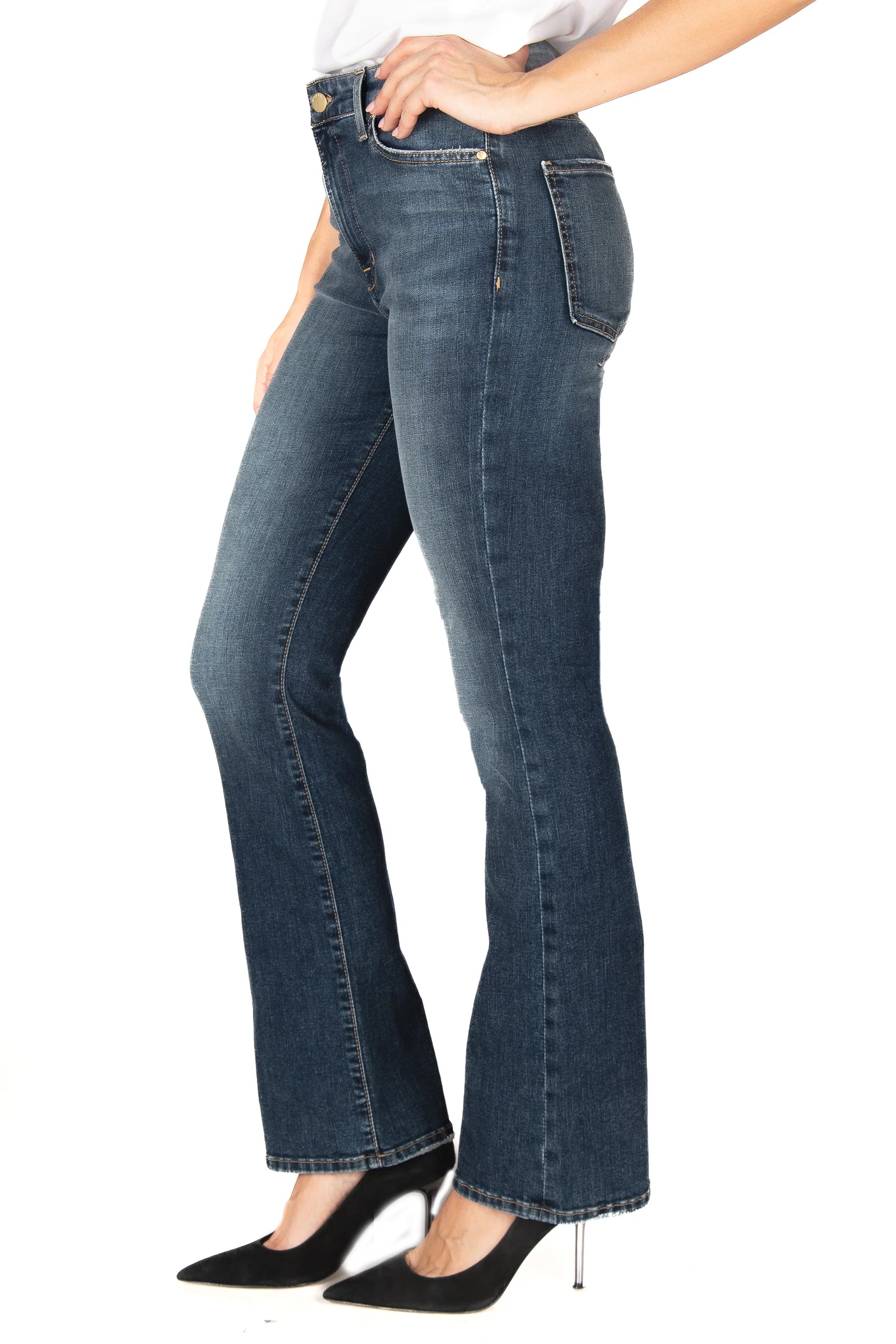 Fidelity Lily High Rise Skinny Bootcut