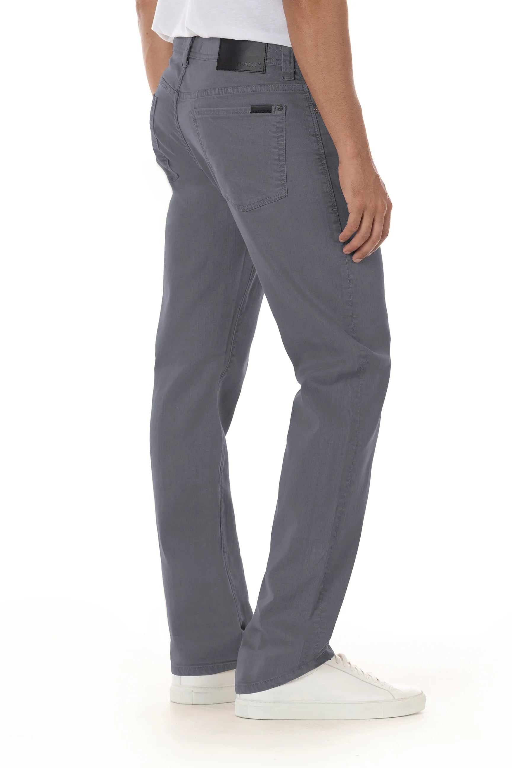 Fidelity Jimmy Twill Slim Straight Mens Denim