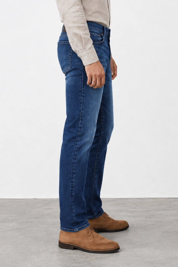 Fidelity Jimmy Slim Straight Mens Denim