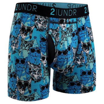 2Undr Swing Shift Boxer Brief Prints - Kitty Corner