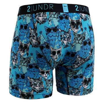 2Undr Swing Shift Boxer Brief Prints - Kitty Corner - 0