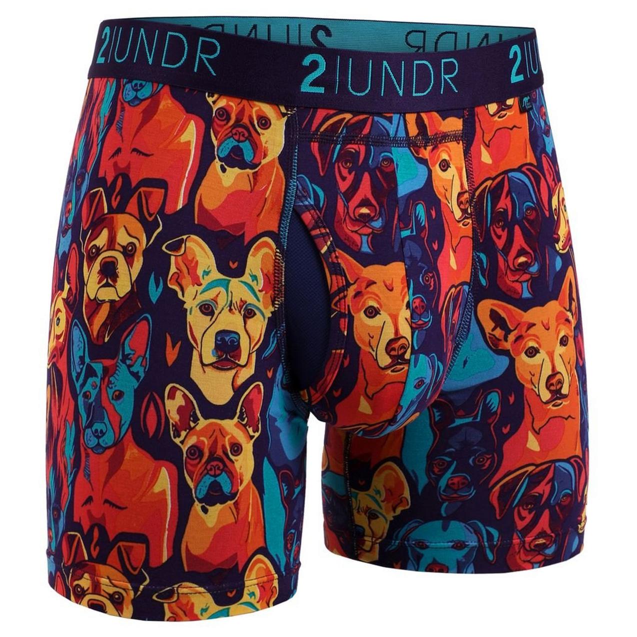 2Undr Swing Shift Boxer Brief Prints - Man's Best Friend