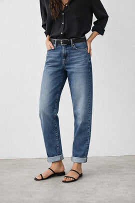 Fidelity Muse Relaxed Tapered Women's Denim