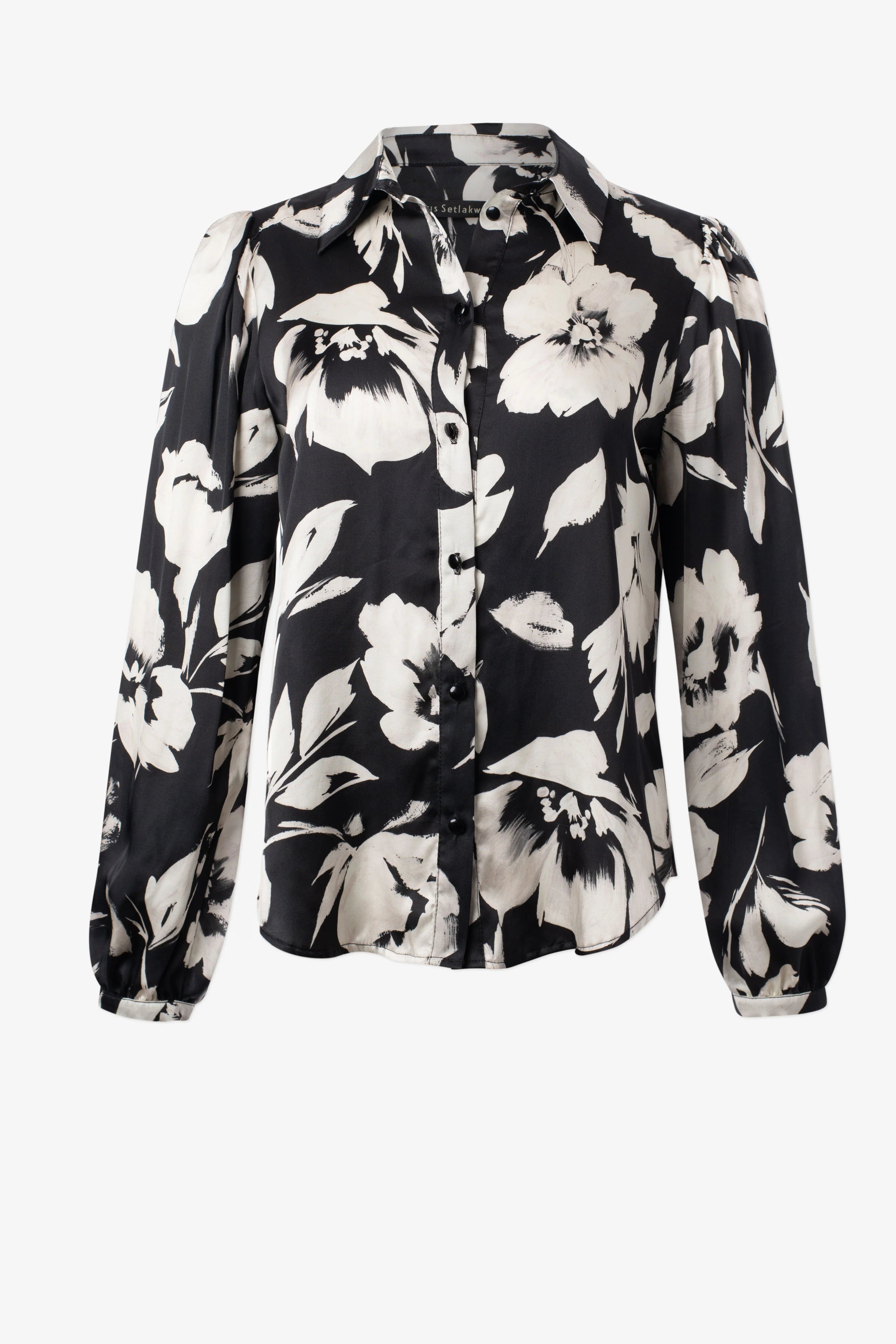 Iris Setlakwe Printed Button Down Blouse - 0