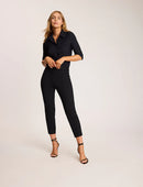 Commando CEO Zipper Cigarette Neoprene Pant-1