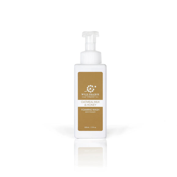 Wild Prairie Foaming Wash - Oatmeal Milk & Honey
