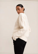 Paper Label Rayna Cable Sweater-3