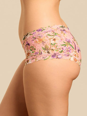 Hanky Panky Fawning Flora Boyshort - 0