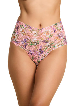 Hanky Panky Fawning Flora Retro Thong
