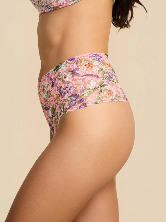 Hanky Panky Fawning Flora Retro Thong