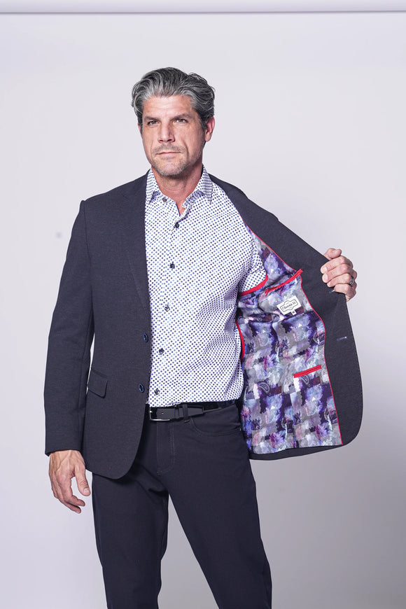 7 Downie Picton Navy Jacket