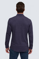 Raffi Aqua Cotton Button up Front Long Sleeve-59