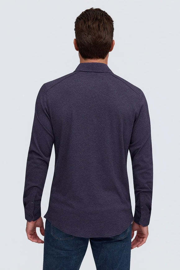 Raffi Aqua Cotton Button up Front Long Sleeve