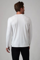 Raffi Aqua Cotton Long Sleeve Crew - JOSH-36