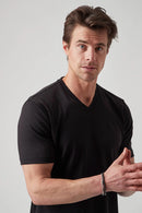 Raffi SS Pure Aqua Basic All Year Round Must Have VNeck Tshirts - RW22201-25