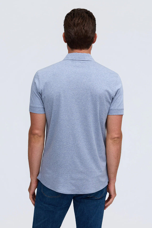 Raffi  Aqua Button Up Short Sleeve Cotton Shirt