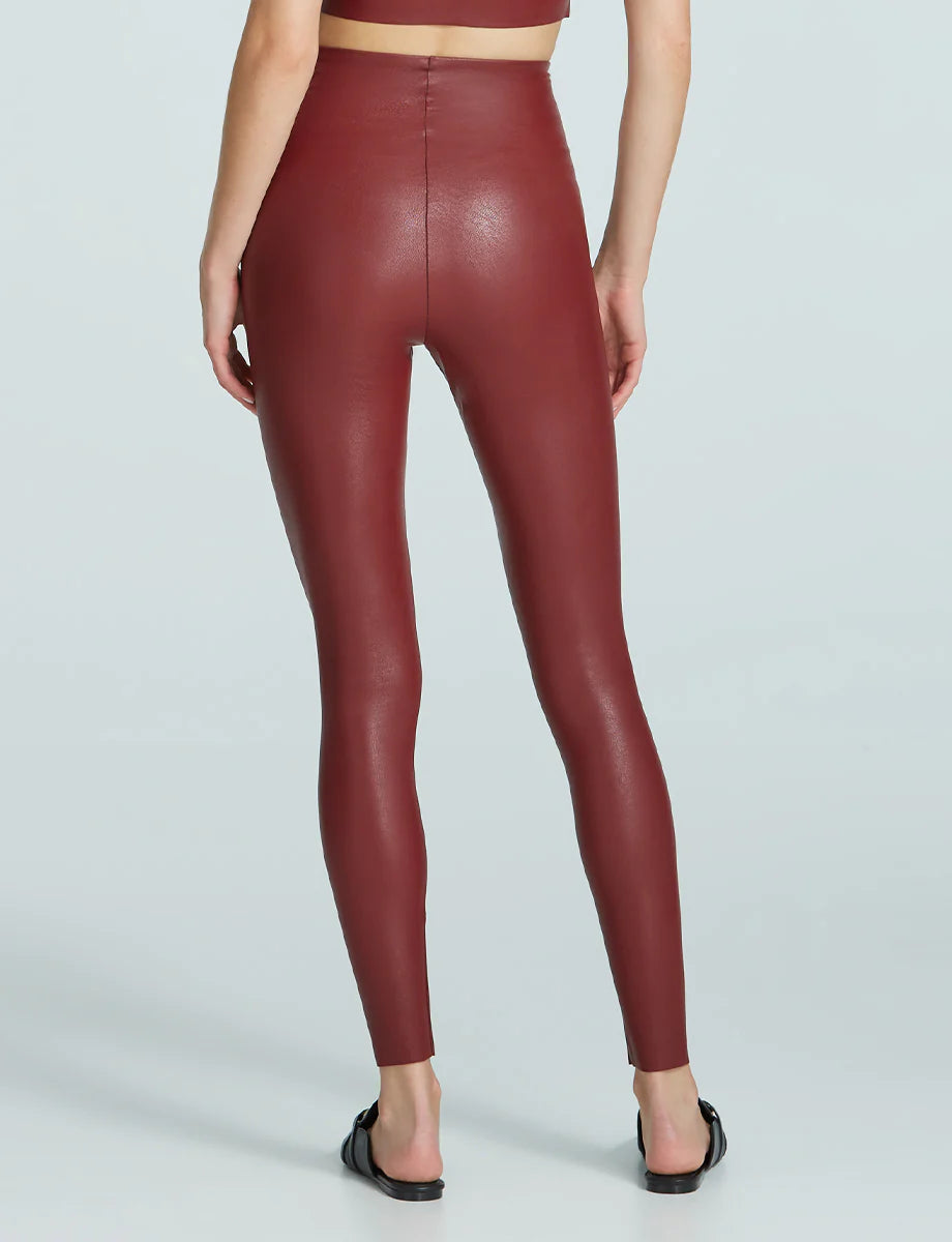 Commando Faux Leather Legging with Perfect Control-5