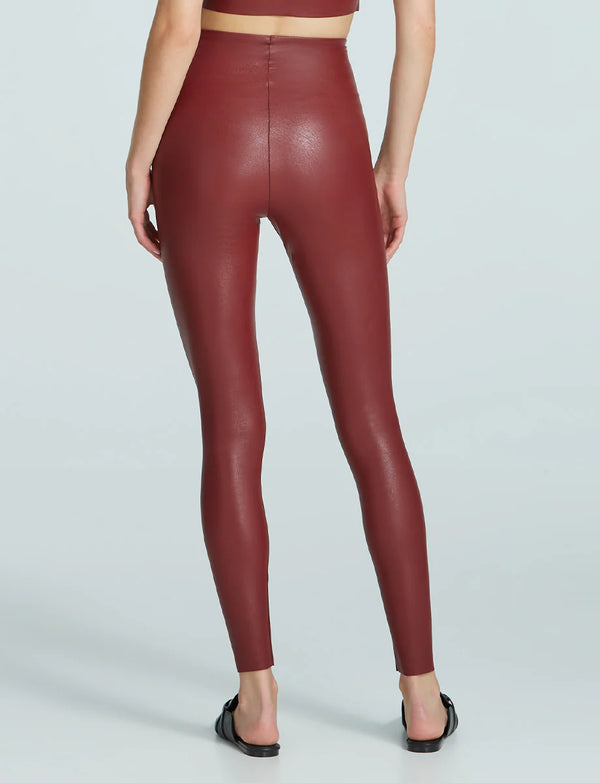 Commando Faux Leather Legging with Perfect Control