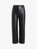 Commando Faux Leather Cropped Wide Leg Pant-3