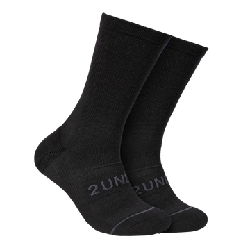 Buy solid-black 2Undr 70 Crew Sock