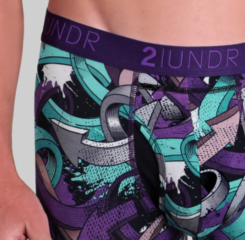 2Undr Swing Shift Trunk Print  - Way to Go - 0