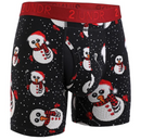 2Undr Swing Shift Boxer Brief Prints - Black Frost-1