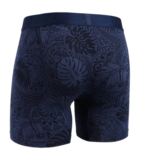 2Undr Swing Shift Boxer Brief Prints - Coastal Blue