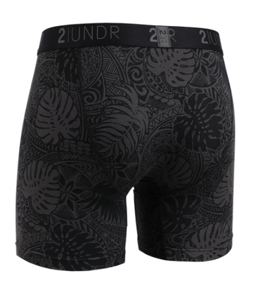 2Undr Swing Shift Boxer Brief Prints - Coastal Black - 0