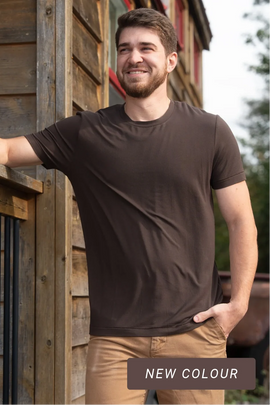 Terrera Lawrence Men's Bamboo Crew Neck Tee - 0