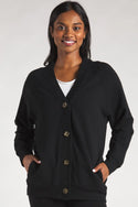 Terrera Yasmine Button Front Bamboo Cardigan