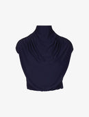 Commando Butter Draped Mock Short Sleeve Crop-5