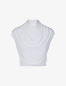 Commando Butter Draped Mock Short Sleeve Crop-6