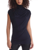 Commando Butter Draped Mock Short Sleeve Top-1